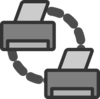 Connect Printers Clip Art